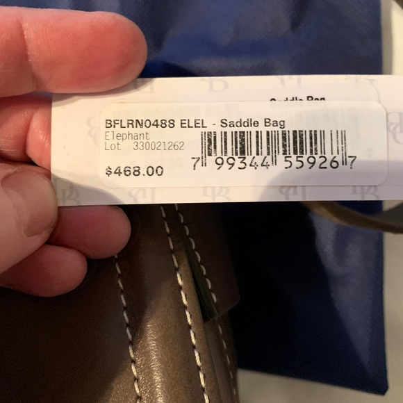 Dooney & Bourke Florentine Toscana Lrg Saddle Bag - Picture 13 of 13